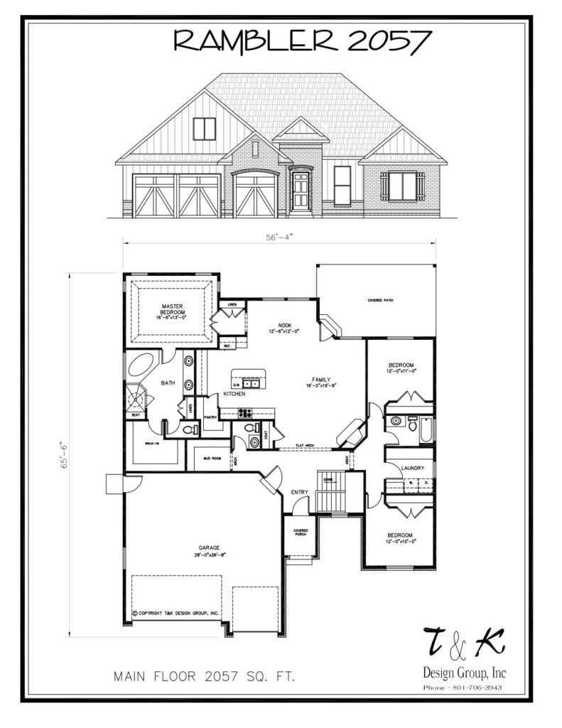 RAMBLER FLOOR PLANS – T-K Design